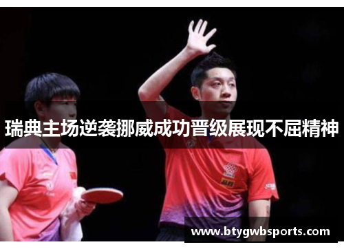 瑞典主场逆袭挪威成功晋级展现不屈精神